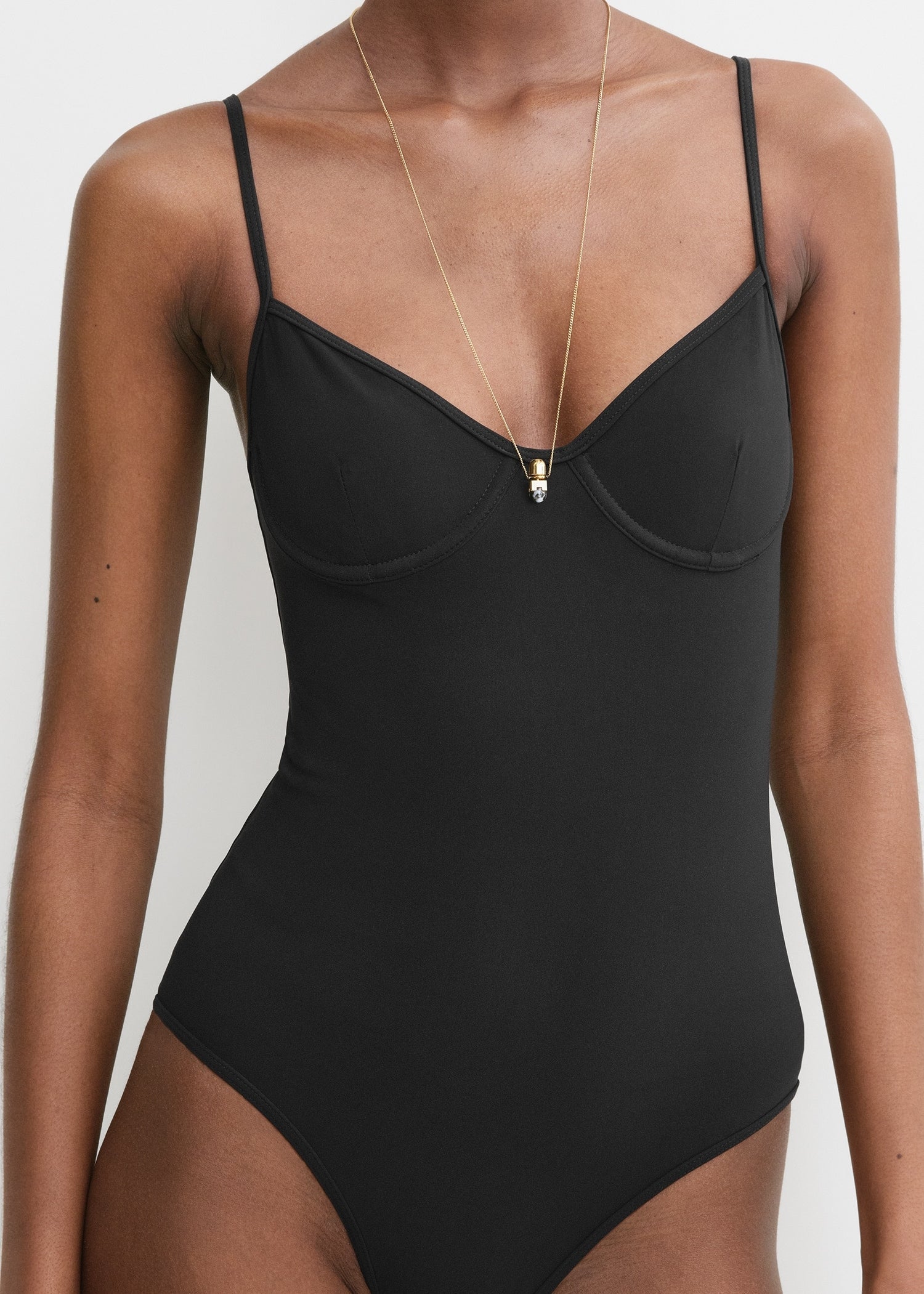 HALF-CUP SWIMSUIT