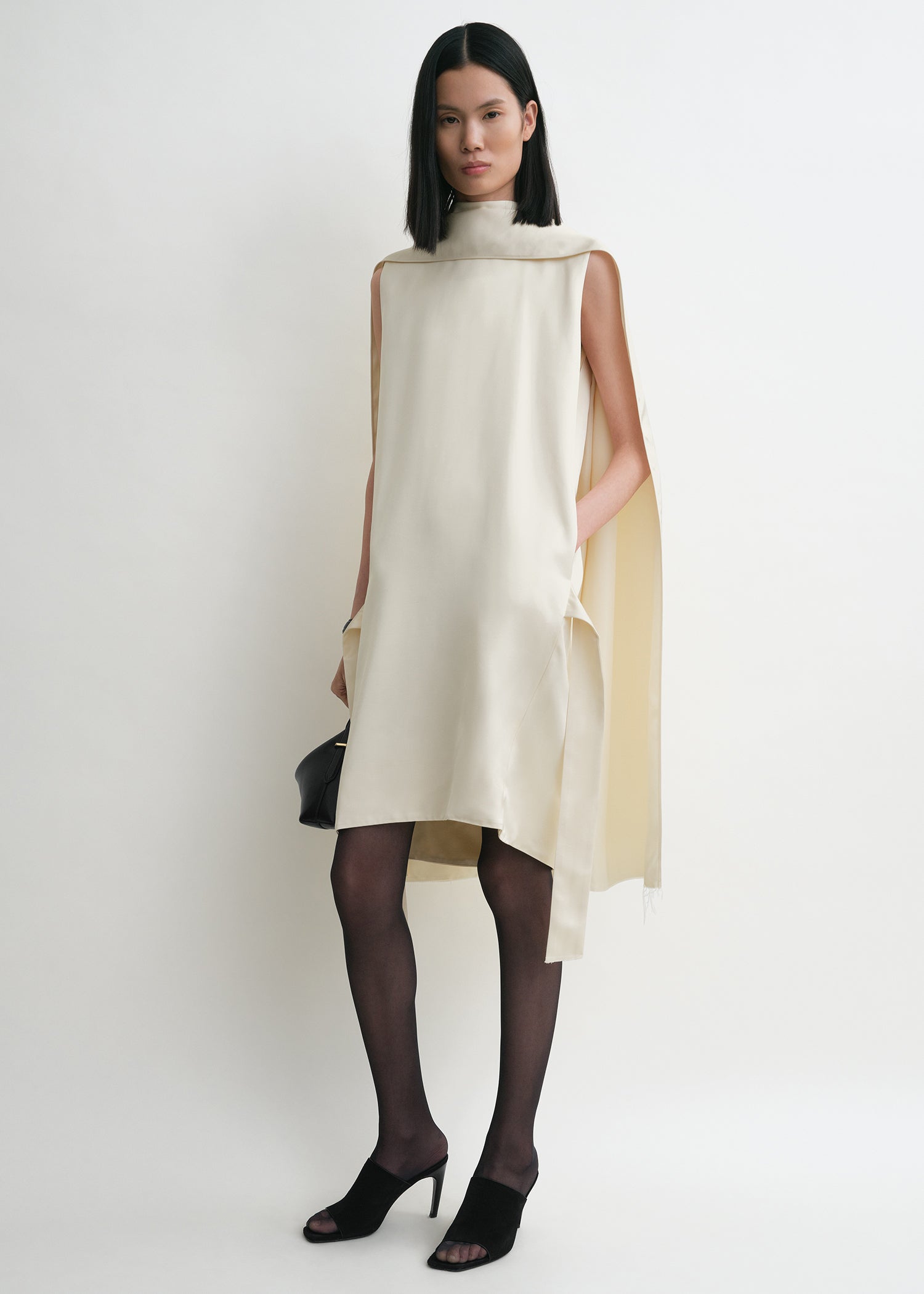 COCOON SCARF DRESS