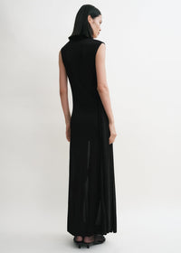 OVERLAPPED SCARF DRESS