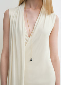 OVERLAPPED SCARF DRESS