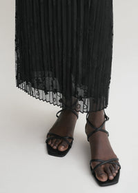FLORAL TULLE SKIRT