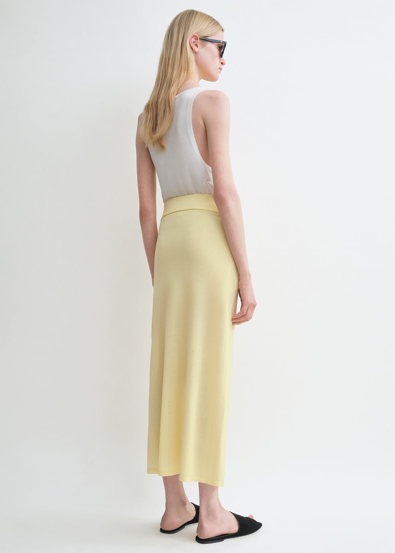 LONG KNIT SKIRT