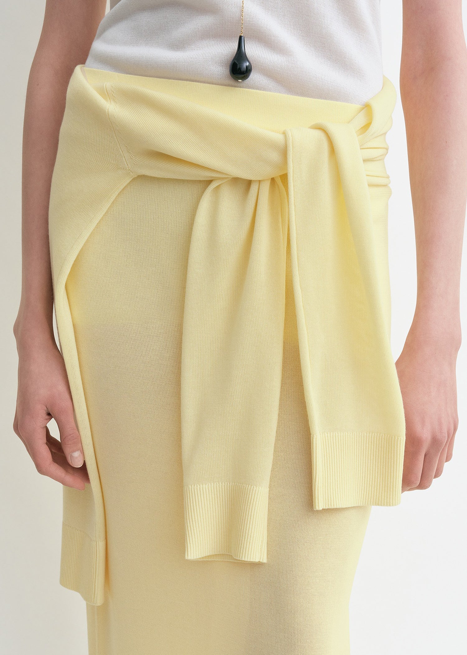 LONG KNIT SKIRT
