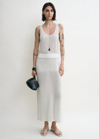 LONG KNIT SKIRT