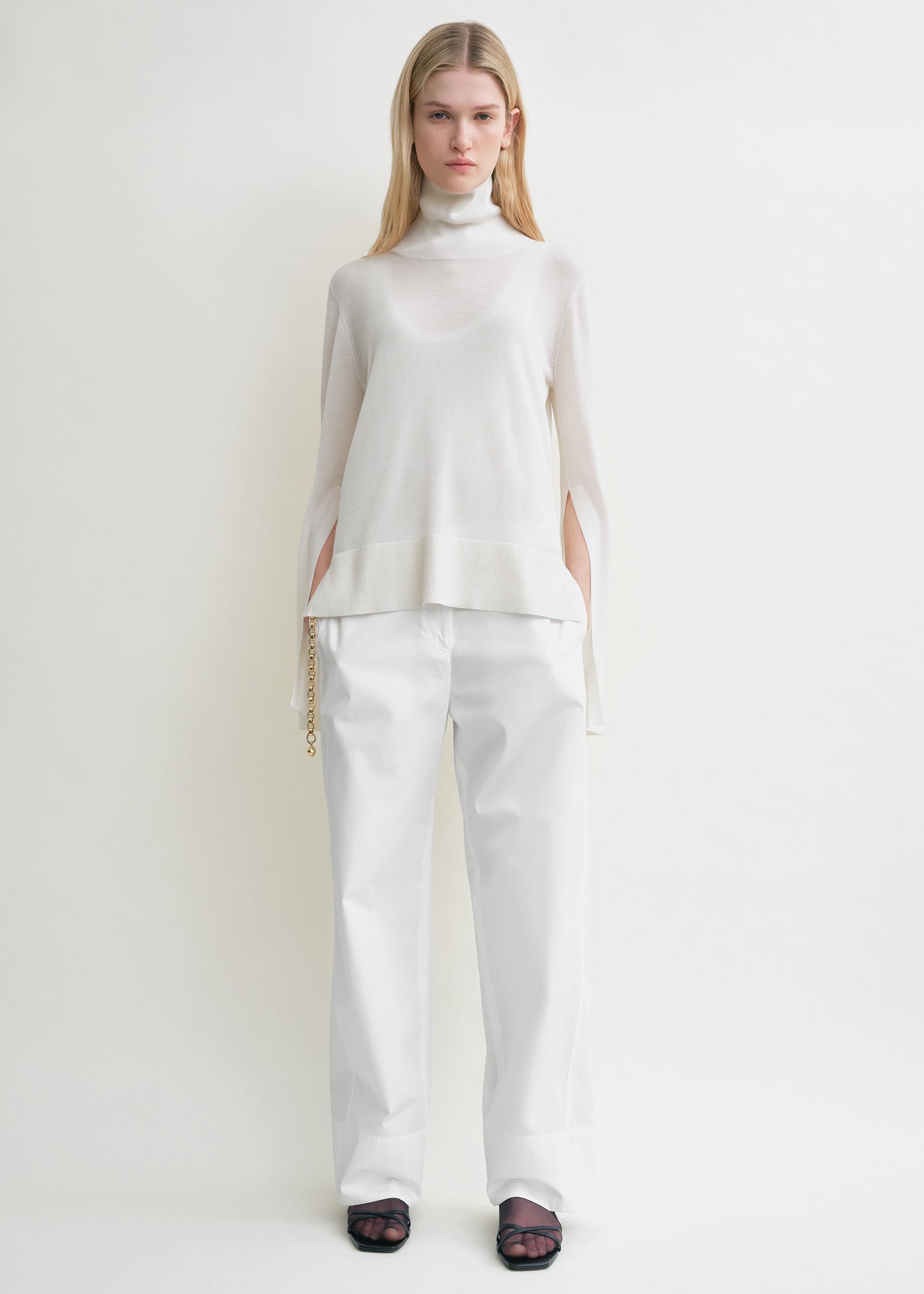 TWISTED SEAM TROUSERS