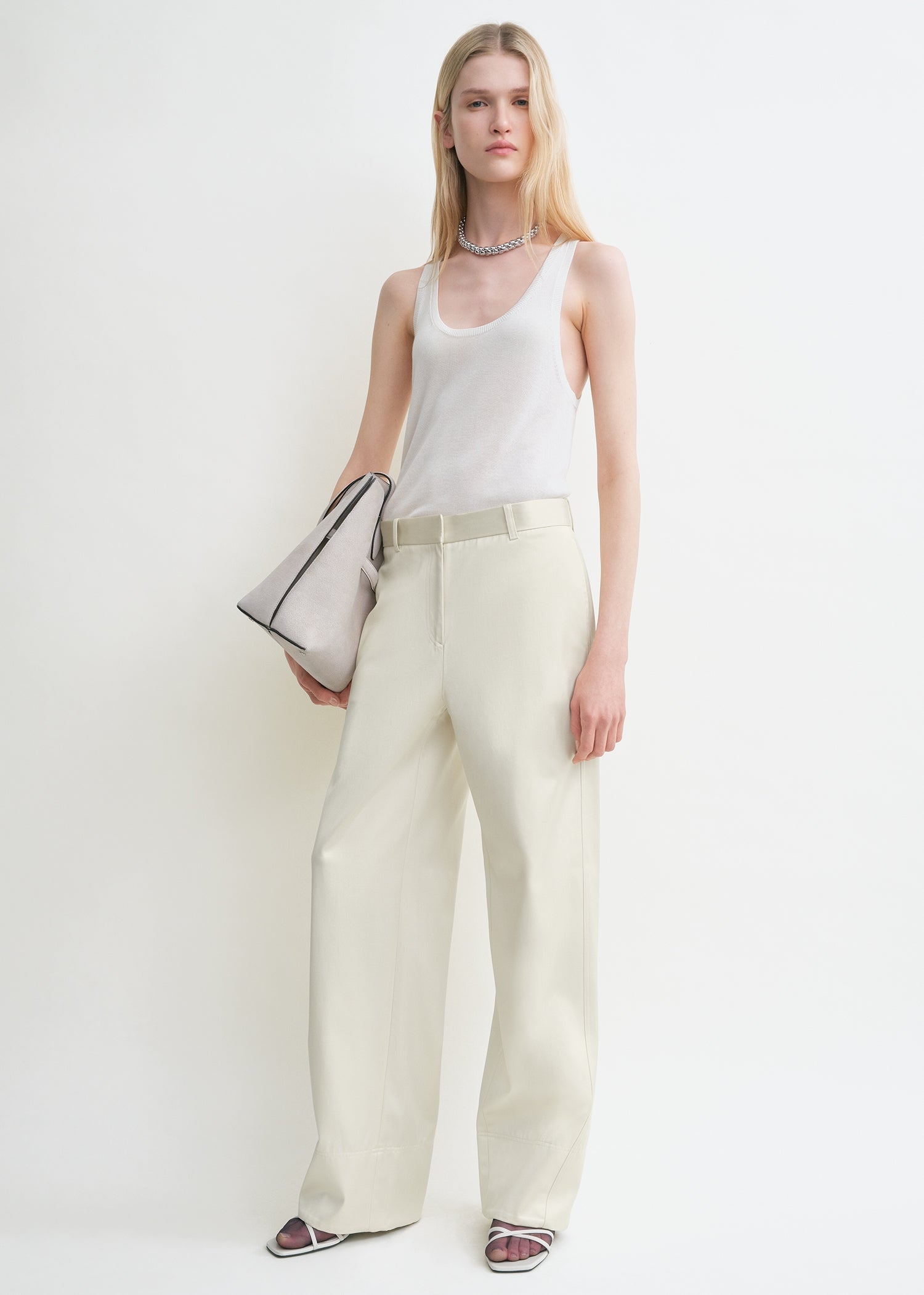 TWISTED SEAM  TROUSERS