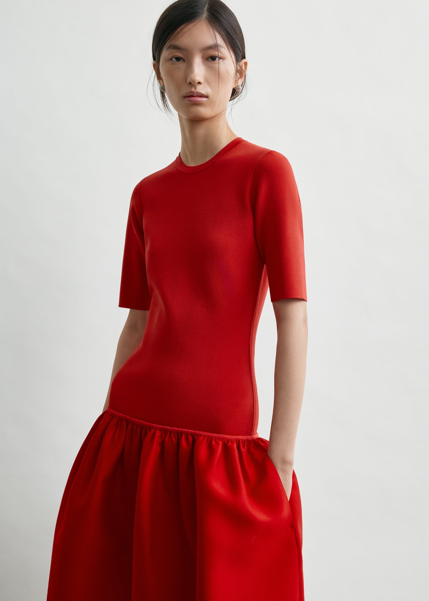 TWINFLOWER TEE DRESS