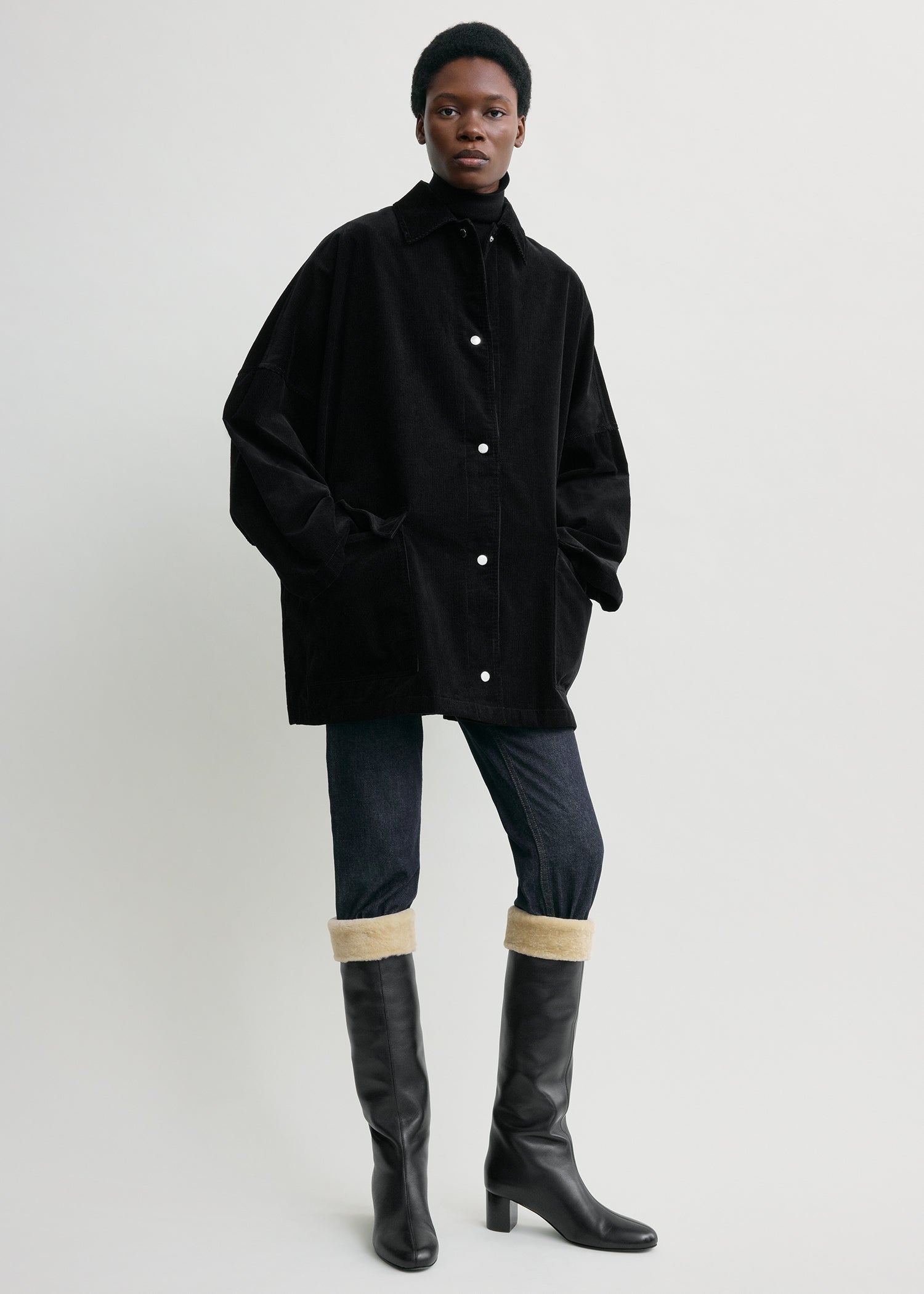 CORD OVERSHIRT JACKET