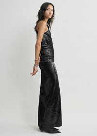 CURVED SEQUIN TANK