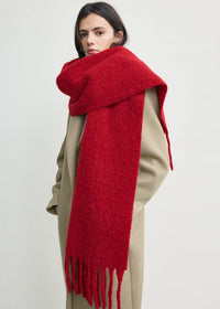 FUZZY SCARF