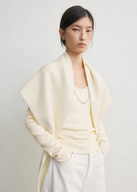 TRIANGLE WOOL SCARF