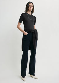 STRAIGHT CORD TROUSERS