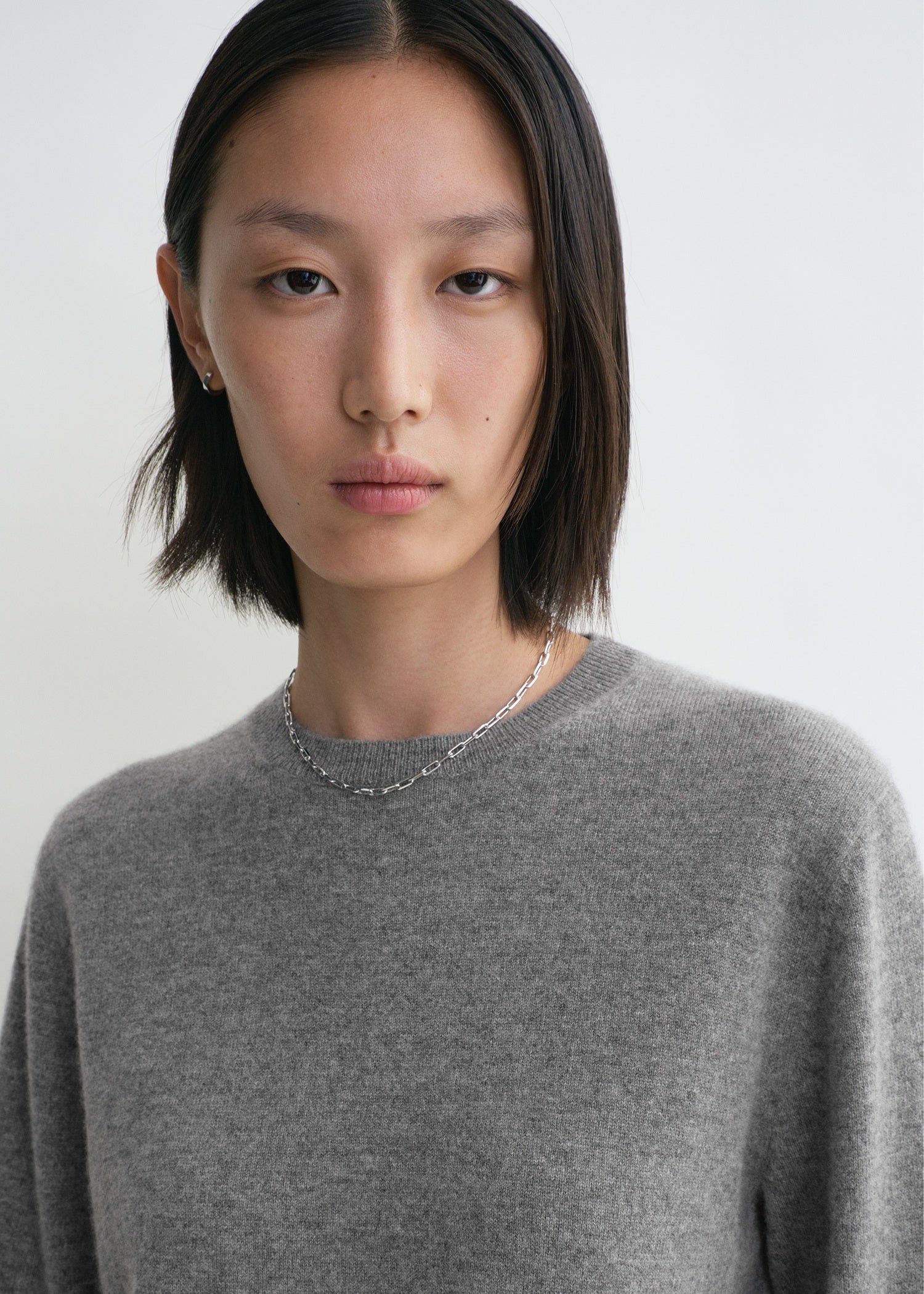 CREW-NECK CASHMERE KNIT