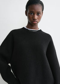 DOUBLE-KNIT PULLOVER