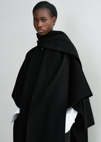 DOUBLÉ SCARF COAT