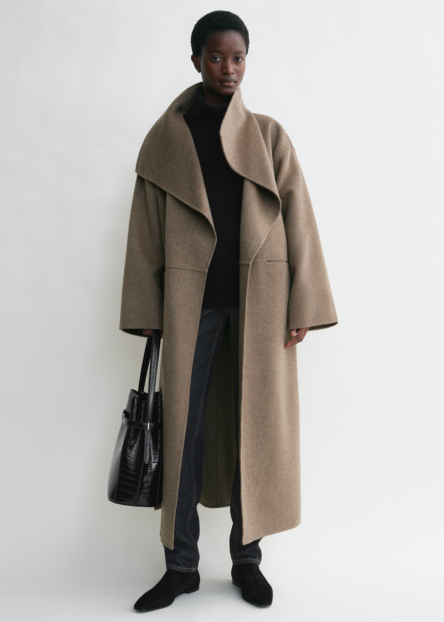 SIGNATURE WOOL CASHMERE COAT