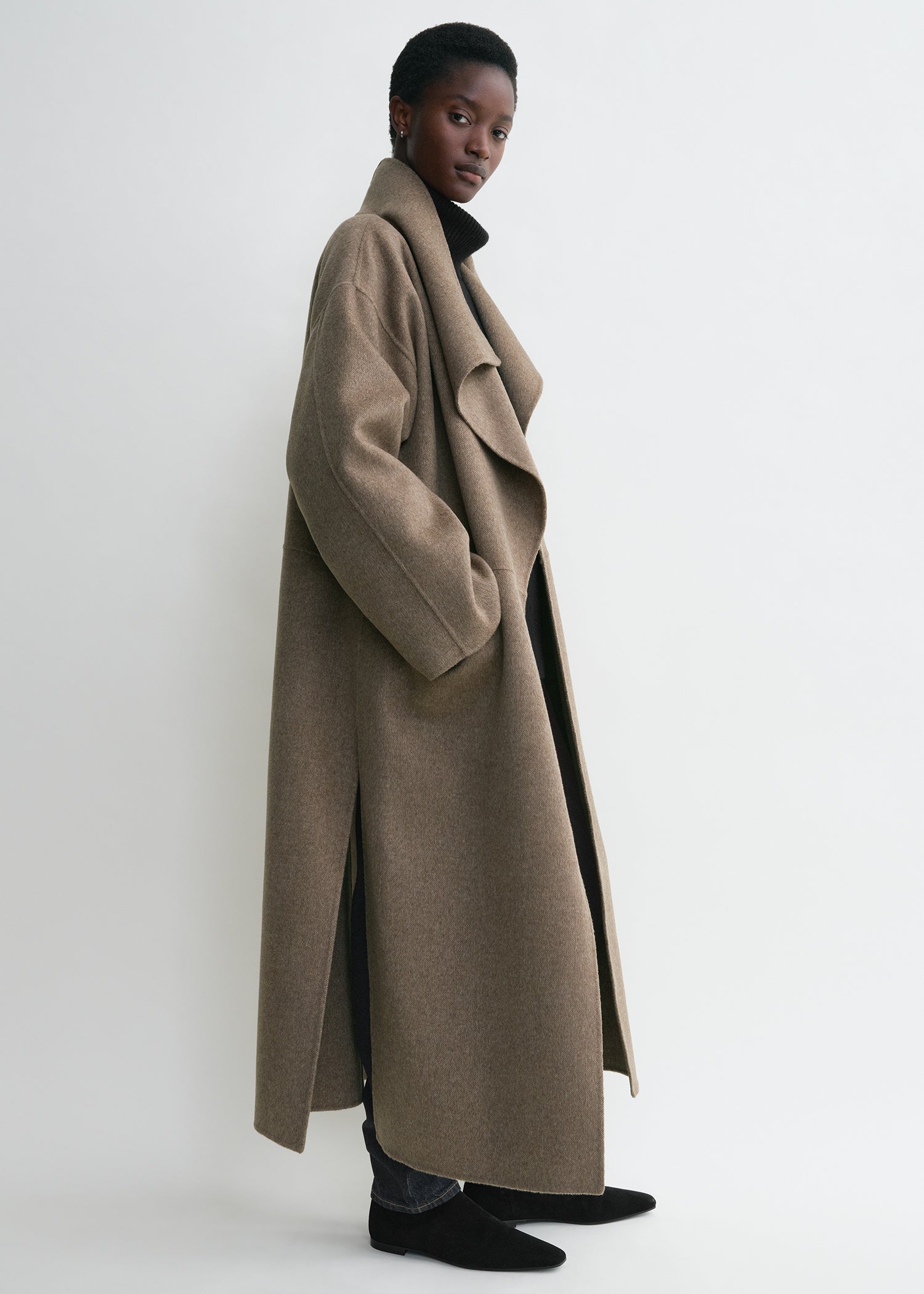 SIGNATURE WOOL CASHMERE COAT