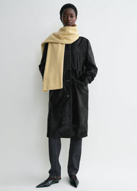 WIDE CLASSIC WOOL SCARF