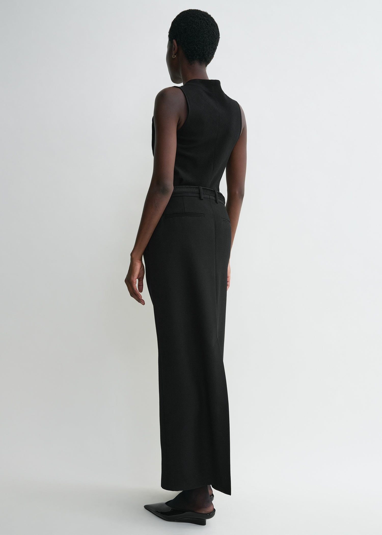 COWL-NECK TOP
