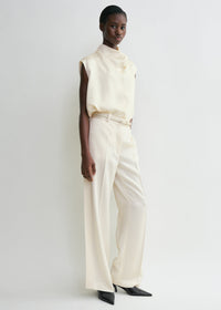 CUFF-SLIT TROUSERS
