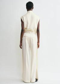 CUFF-SLIT TROUSERS