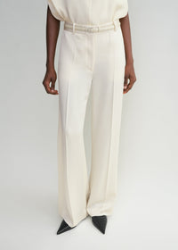 CUFF-SLIT TROUSERS
