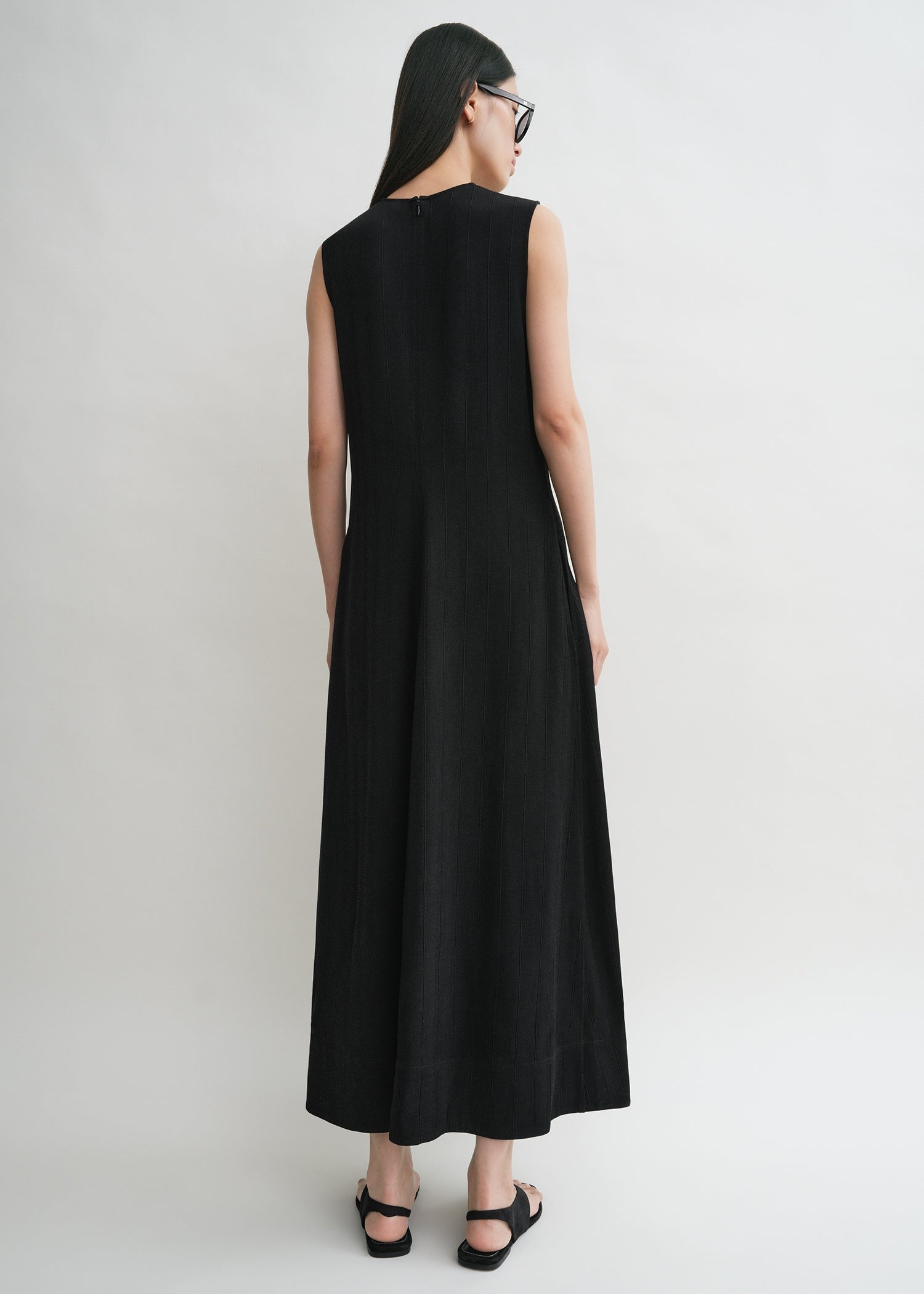 WOVEN STRIPE DRESS