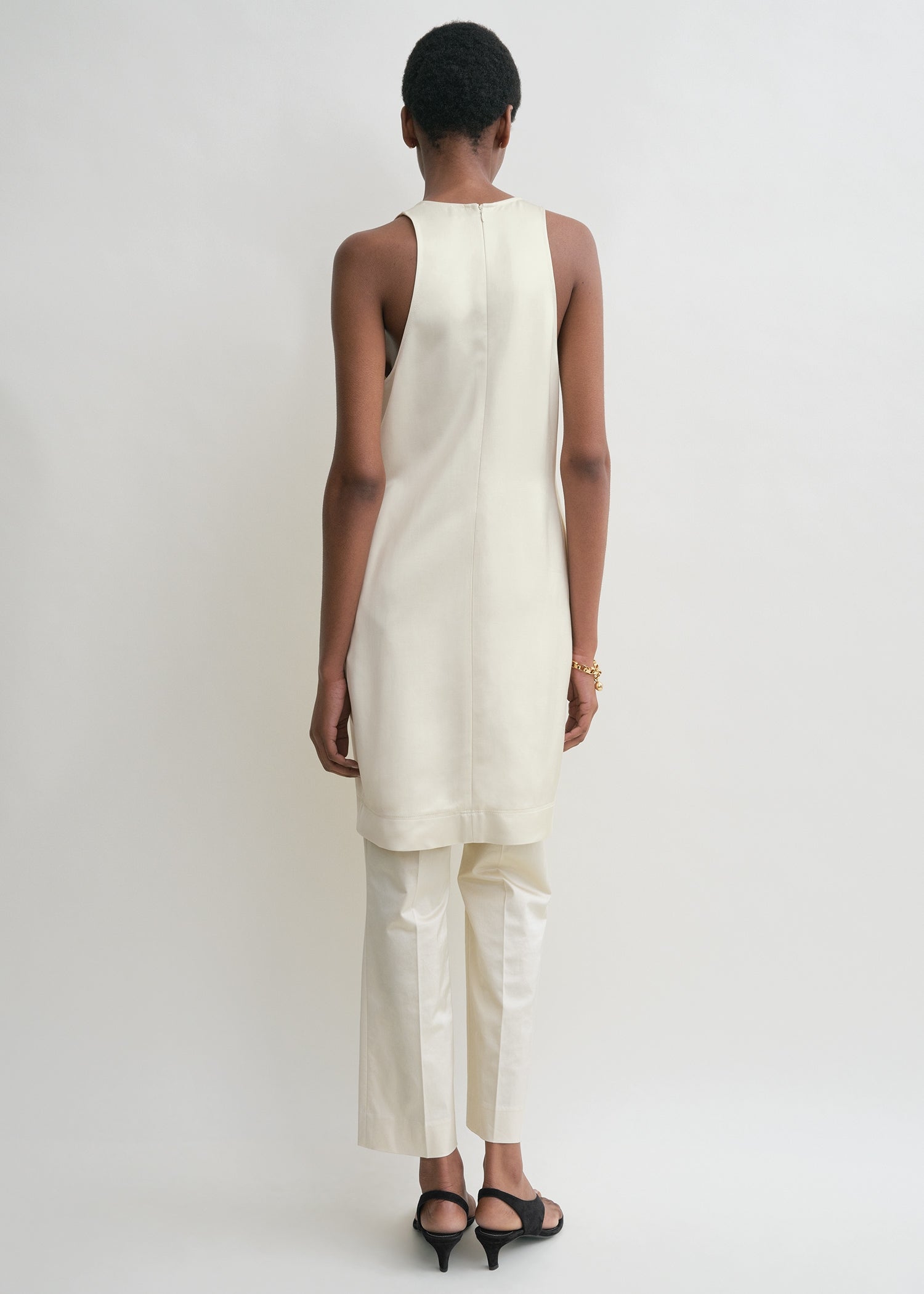 SCOOP-NECK DRESS