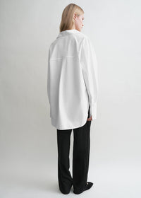 OVERSIZED TUXEDO SHIRT