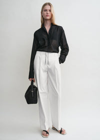 STAND-COLLAR SHIRT
