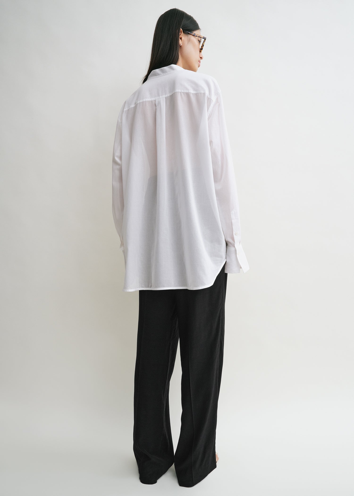 STAND-COLLAR SHIRT
