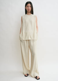 WOVEN STRIPE TOP