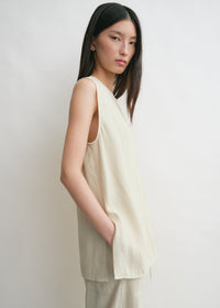 WOVEN STRIPE TOP