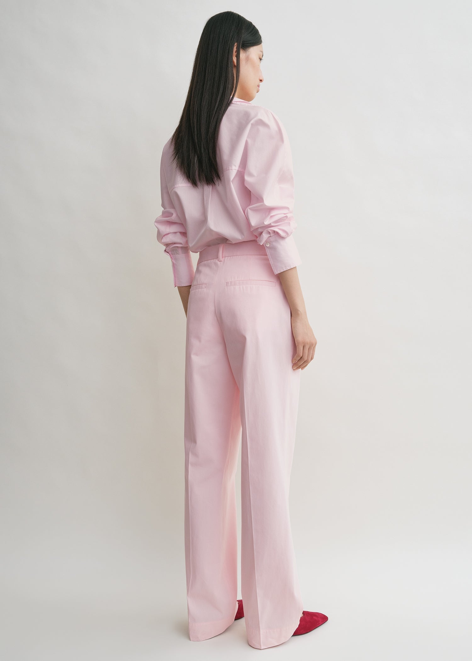 SLANTED POCKET TROUSERS