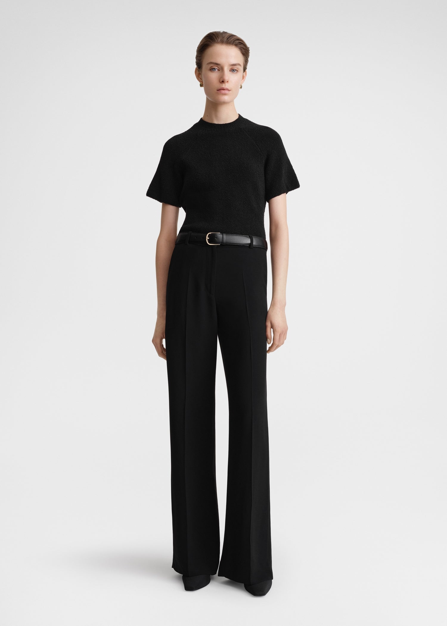 RELAXED STRAIGHT TROUSERS