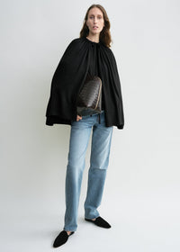 DRAWSTRING CAPE