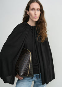 DRAWSTRING CAPE