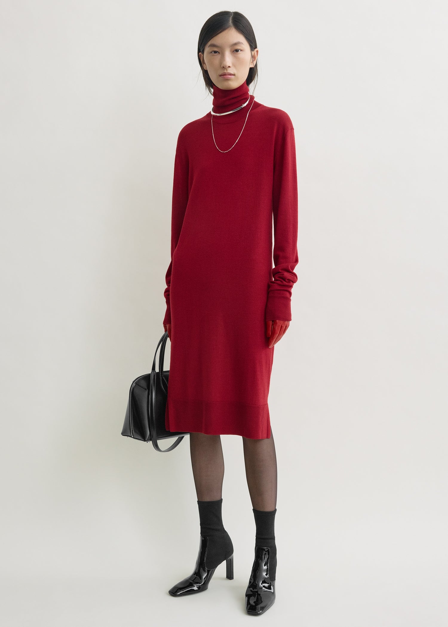 WINTER TURTLENECK DRESS