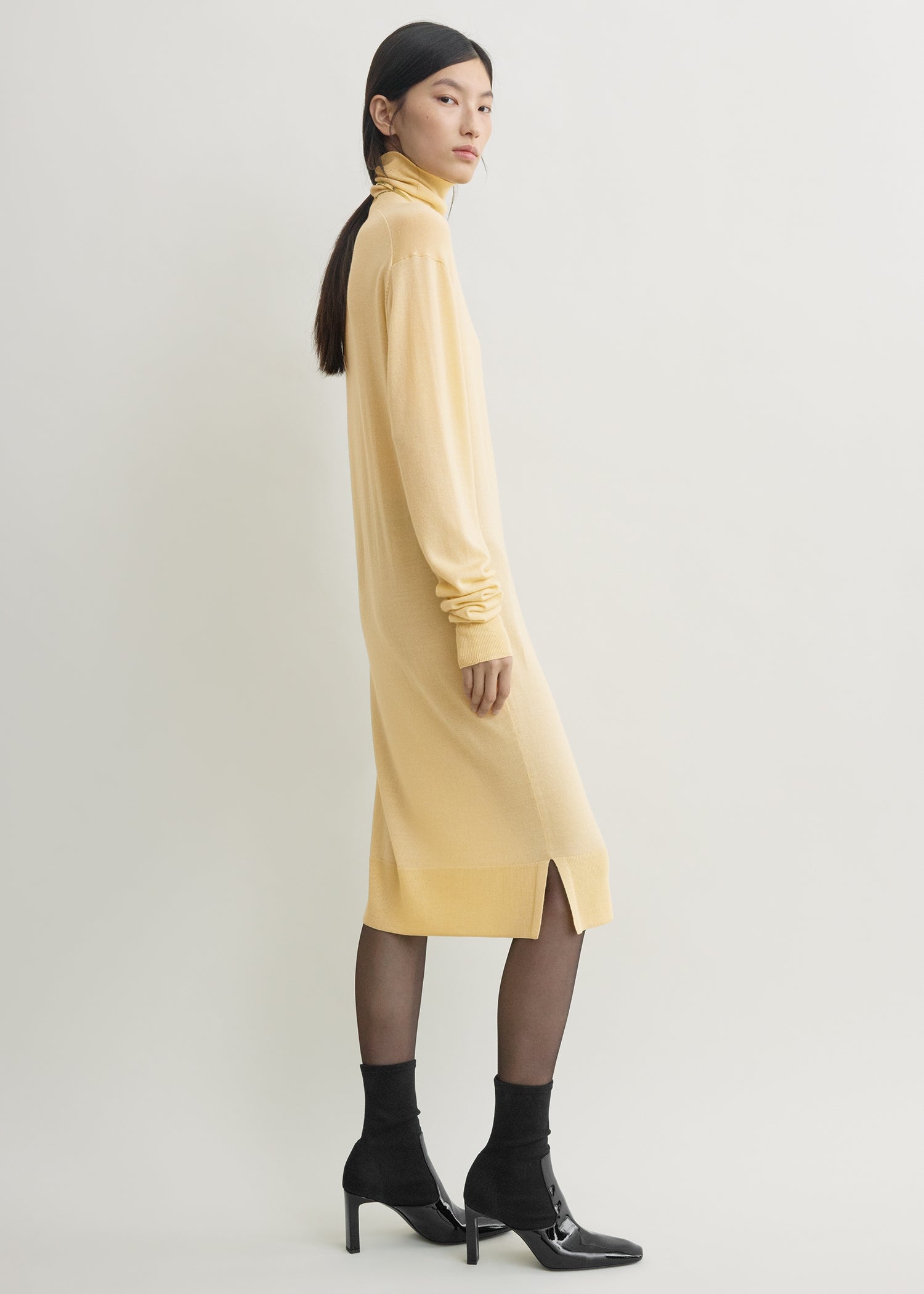 WINTER TURTLENECK DRESS