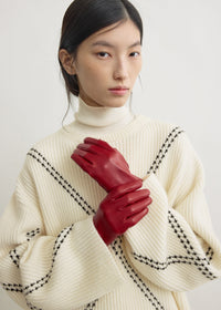 LEATHER WINTER GLOVES