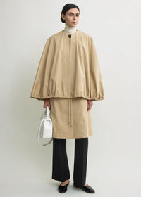 DETACHABLE CAPE COAT
