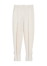 BUCKLED SLOUCH TROUSERS