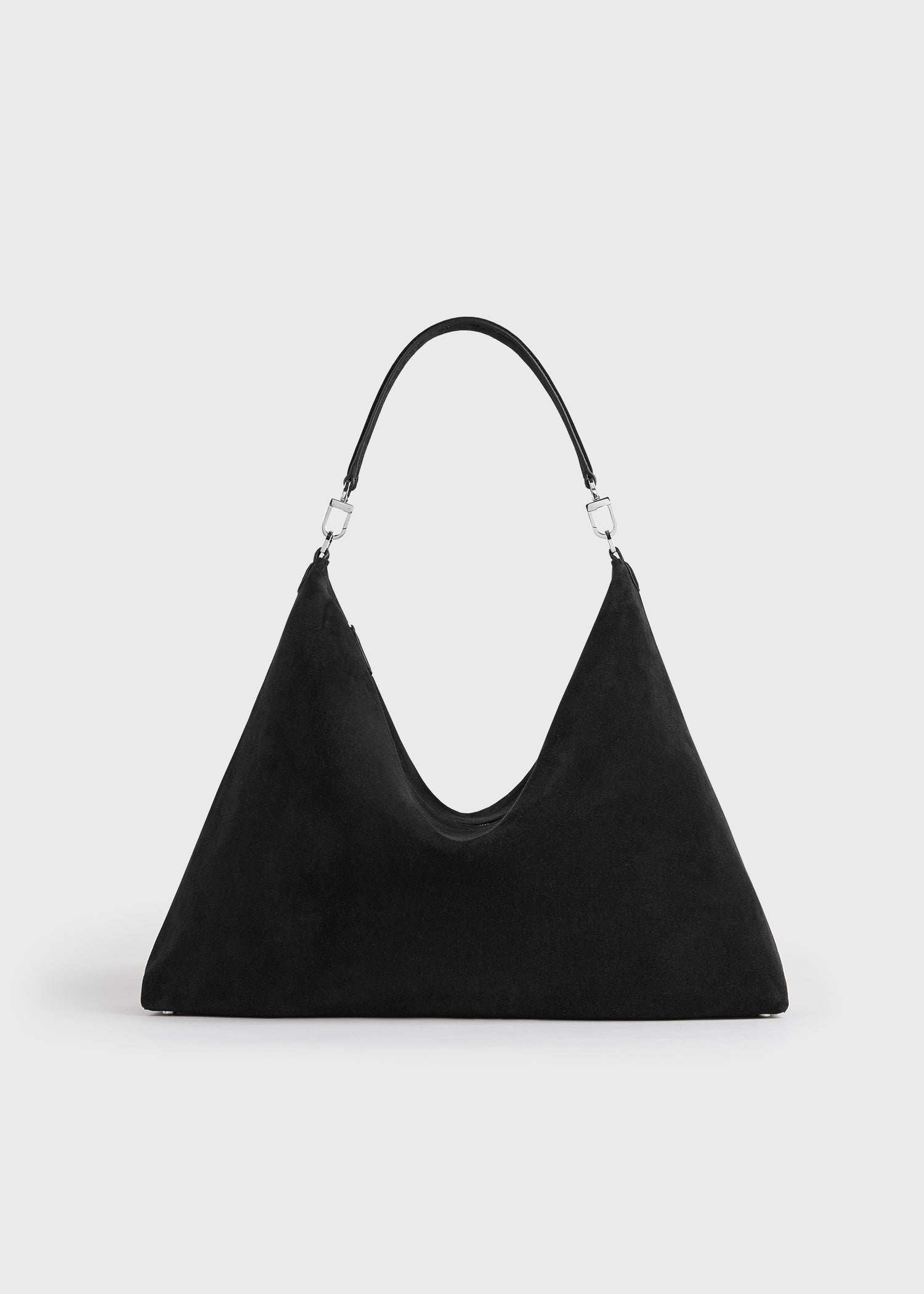 BEVEL SUEDE BAG