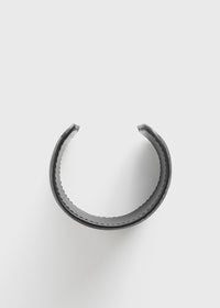 LONG CROCO-EMBOSSED CUFF