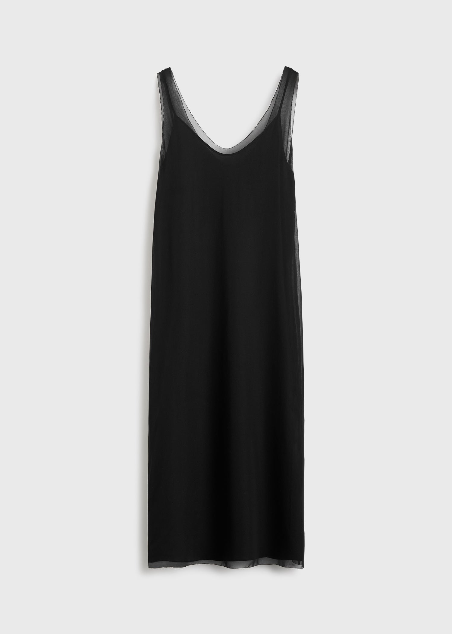 CHIFFON SLIP DRESS