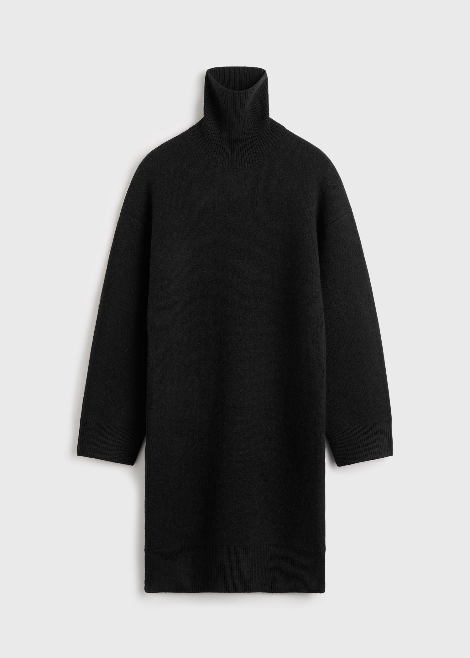 BROAD TURTLENECK DRESS