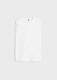 RELAXED SLEEVELESS TEE