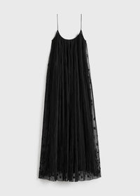FLORAL TULLE DRESS