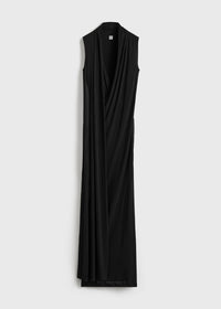 OVERLAPPED SCARF DRESS