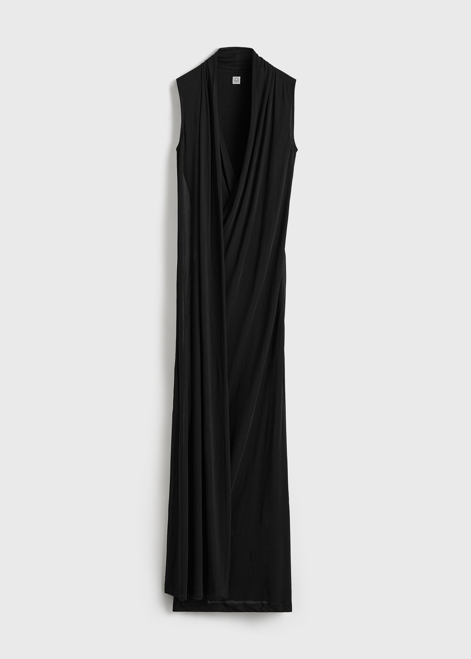 OVERLAPPED SCARF DRESS
